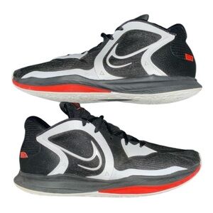 Nike Kyrie Low 5 Basketball Sneaker Black Bred Dominoes DJ6012-001 Men's Size 14